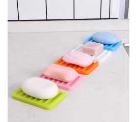 Flexible Silicone Soap Holder For Bathroom - 1-Piece
