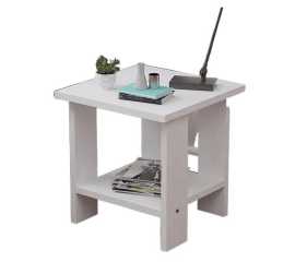 Nordic Style Sofa Corner Bedroom Nightstand Coffee Table (Size: 20" X 20" X 18")