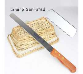 Stainless Steel Cake Cheese and Bread Knife Slicer