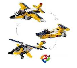 Trouper Architect 3105 3 in 1 Building Blocks Plane Toy For Kids