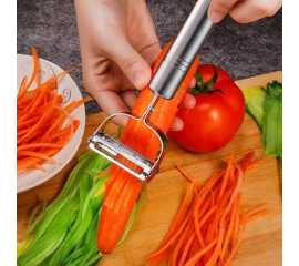Stainless Steel Julienne Peeler Vegetable Peeler Double Planning Grater