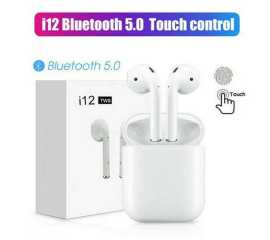 TWS I12 & i7s Airpods with Super Sound & Touch Sensors