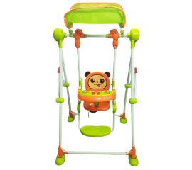 Metal Pipe Children Swing Chair Home Cradle Chair