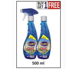 GoodBye Glass Cleaner 500Ml FOC (Buy One Get One Free)