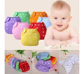 0-3 Years Baby Adjustable Washable Diapers - 1 Piece