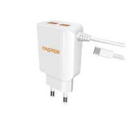 3.4A Intelligent Safety And Fast Type-C Charger