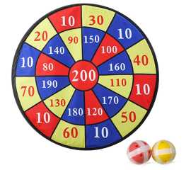 Dart Board Cloth Fabric Game Toy Exciting Playtime With Sticky
