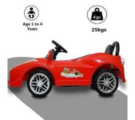 Double Battery Operated Ride Car With Remote for Kids