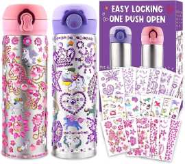 Girls Decorate Your Own Water Bottle - 1 Piece