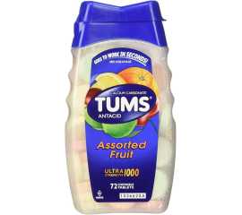 TUMS Ultra Maximum Strength Chewable Tablets - 72 Tablets
