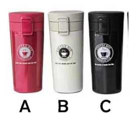 Stainless Steel Hot & Cool Coffee Mug - 380ml