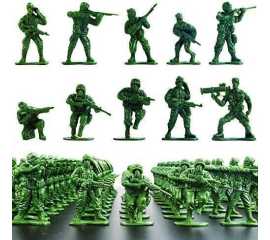 Plastic Army Men Action Figures - Pack of 50 PCS