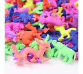 Pack of 100 Hydrogel Wild Animals Growing Water Toy