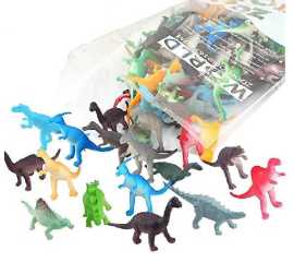 Pack of 50 Pcs - Plastic Dinosaur Animal Toy