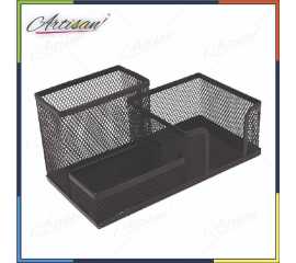 Artisan - # Metal Mesh Style Stationary Holder Desk Organizer