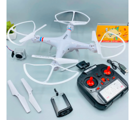W4HW Remote Control Drone With Wifi Camera - White
