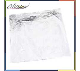 Artisan - 50 Pcs - Golden/Silver Foil Leaf Sheet