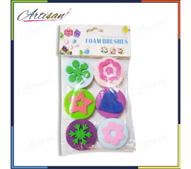 Artisan - Pack of 6 PCS Small Graffit Drawing Stamp DIY Foam