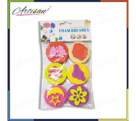 Artisan - Pack of 6 PCS Graffit Drawing Stamp DIY Foam