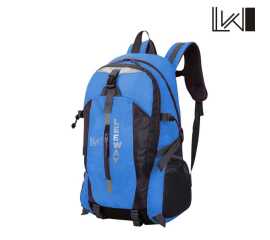 50-L Travel Hiking Backpack - Blue