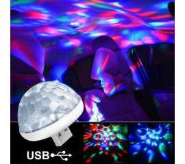 Multi Color USB Disco Ball Light
