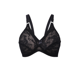 Pack of 3 Women's Flower Print Net Bra