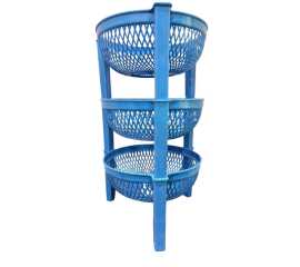 Vegetable Rack 3 Layer Storage Plastic Rack