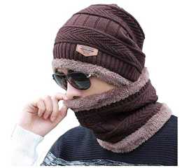 Winter Neck Warmer Woolen Hat Cap For Boys