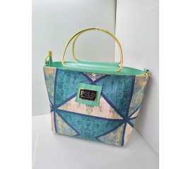 Velvet Stuff Multi Top Handle Hand Bags For Women  - 05