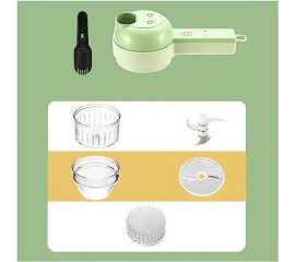 4 In 1 Handheld Electric Vegetable Cutter Set