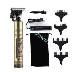 Vintage T9 Gold Color Hair & Beard Trimmer for Men