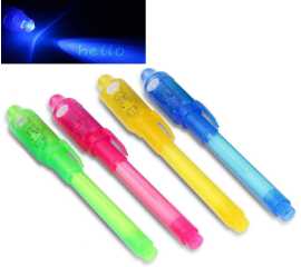 3 Pcs Magic Invisible Ink Writing Pen Massages For Friends