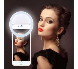 Ring Light Rechargeable With Led Camera Photography Flash Light