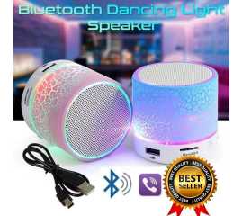 Mini Portable Bluetooth & Rechargeable Speaker With Light