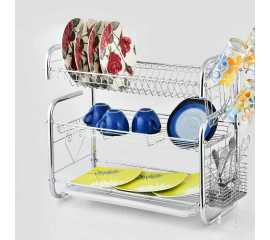 Stainless Steel 3 Layer G Shape Kitchen Rack