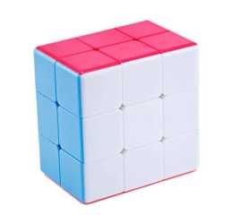 Rubik Cube 3x3x2 sticker less Puzzle ToyRubik Cube 3x3x2 sticker less Puzzle Toy