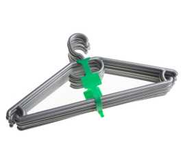 Clothe Plastic Hangers - Pack of 12