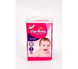 Vigo Diaper (S/3-6kg/2) Eco Pack 48's