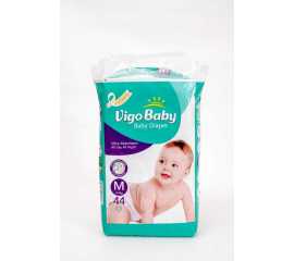 Vigo Diaper (M/4-9kg/3) Eco Pack 44's