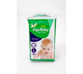 Vigo Diaper (L /7-15kg/4) Eco Pack 40's