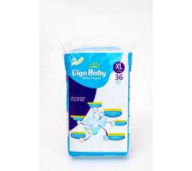 Vigo Diaper (XL/15-17kg/5) Eco Pack 36's