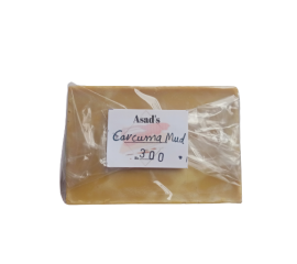 Asad's Curcuma Mud Soap For Bath - 1 Piece