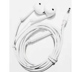 High Bass In-Ear Handsfree With Mic - White