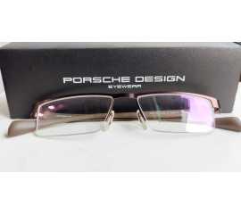 Beautiful Porsche Metal Frame Eyeglass Brown Color A+Copy