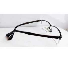 Beautiful Black Color Half Metal Frame Eyeglass