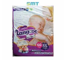 Langoot Baby Diaper Size-6 XXL +17 kg - Pack Of 60 Pcs