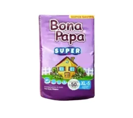 Bona Papa SUPER Baby Diaper XL Size - 50pcs Pack (MagicTape)