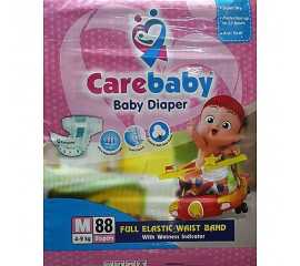 Care baby diapers-Jumbo pack-M (3)- 88 PCS