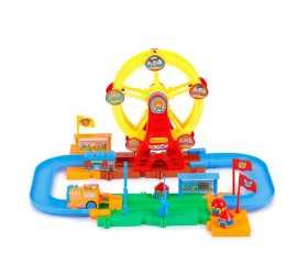 Train Track Toy For Kids  (Multi-Color, 40 Pieces)