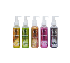 B&G Facewash in 5 Variants 120ml